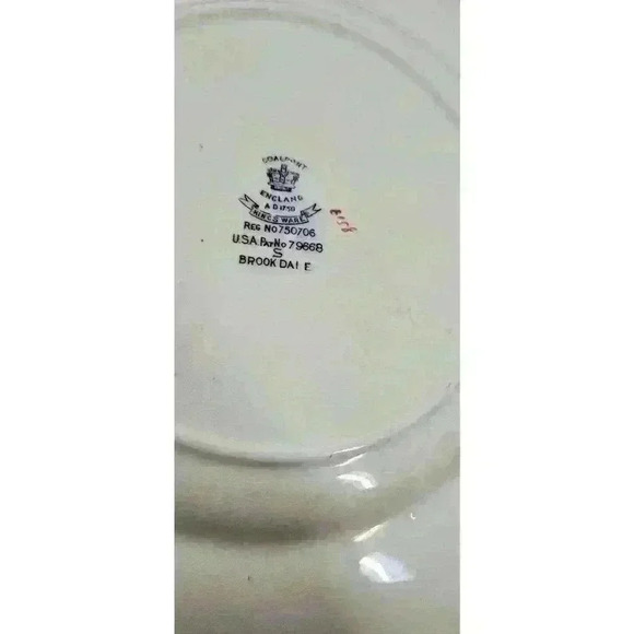 Set of 6-Coalport-S BROOKDALE- Dinner Plates - Picture 6 of 8